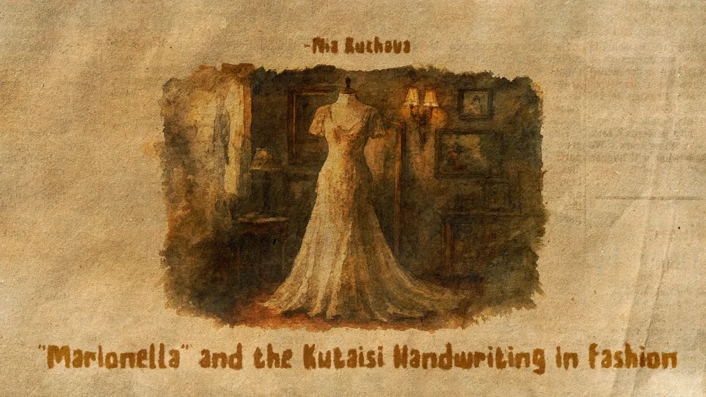 “Marionella” and the Kutaisi Handwriting in Fashion