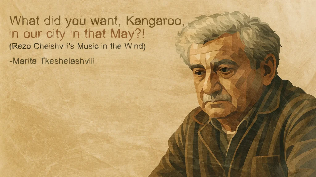 What did you want, Kangaroo, in our city in that May?!